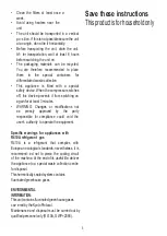 Preview for 5 page of DeLonghi PAC AN HPE Series Instructions For Use Manual