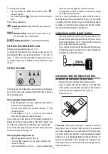 Preview for 9 page of DeLonghi PAC EM Instructions For Use Manual