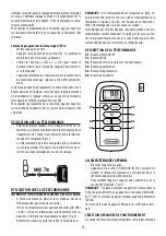 Preview for 23 page of DeLonghi PAC ES Instruction Manual