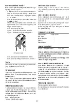 Preview for 108 page of DeLonghi PAC ES Instruction Manual