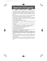 Preview for 1 page of DeLonghi PACF 11 Instructions Manual