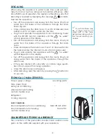 Preview for 19 page of DeLonghi PACW160HP Instruction Manual