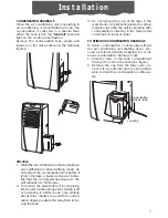 Preview for 11 page of DeLonghi Pinguino CF 210 Use And Maintenance Manual