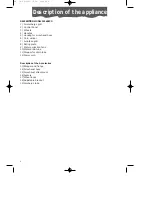 Preview for 3 page of DeLonghi Pinguino FX160ECO Instruction Manual