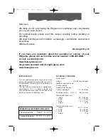 Preview for 3 page of DeLonghi Pinguino PAC 400 User Manual