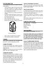 Preview for 10 page of DeLonghi Pinguino PAC EM Manual