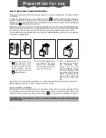 Preview for 8 page of DeLonghi Pinguino PAC60 Use And Maintenance Manual