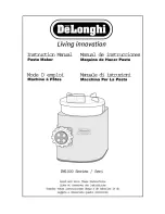 DeLonghi PM1000 Series Instruction Manual preview