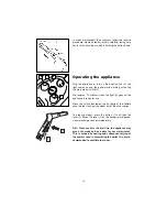 Preview for 17 page of DeLonghi Pressurized steam cleaner Instructions For Use Manual