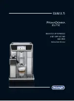 Preview for 1 page of DeLonghi PrimaDonna Elite ECAM 650.75.MS Instructions For Use Manual