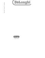 Preview for 1 page of DeLonghi Radia R 030715 Instructions Manual