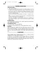 Preview for 5 page of DeLonghi RADIANT HEATER WITH TERMOSTAT Instructions For Use