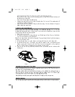 Preview for 9 page of DeLonghi TOASTER-OVEN-BROILER Directions For Use Manual