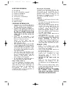 Preview for 9 page of DeLonghi TOASTER Instructions For Use Manual