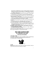 Preview for 3 page of DeLonghi TR0715 Instructions For Use Manual