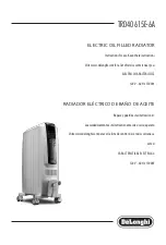 DeLonghi TRD40615E-6A Instructions For Use Manual предпросмотр