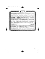 Preview for 19 page of DeLonghi WIR1 Owner'S Manual