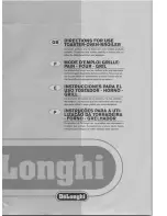 DeLonghi XA660 Directions For Use Manual preview