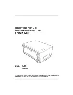 Preview for 1 page of DeLonghi XU15 Directions For Use Manual