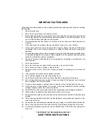 Preview for 4 page of DeLonghi XU15 Directions For Use Manual