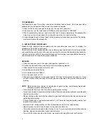 Preview for 6 page of DeLonghi XU15 Directions For Use Manual