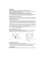 Preview for 8 page of DeLonghi XU15 Directions For Use Manual