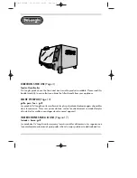 Preview for 1 page of DeLonghi XU400 Directions For Use Manual