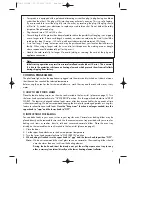 Preview for 5 page of DeLonghi XU400 Directions For Use Manual