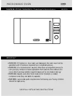 Предварительный просмотр 1 страницы DèLonghi 400/8156 Installation & User'S Instructions