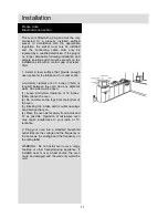 Preview for 13 page of DèLonghi 557/7703 Installation & User'S Instructions