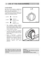 Предварительный просмотр 11 страницы DèLonghi D3VR 908-DF User & Installation Instructions Manual