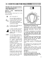 Предварительный просмотр 19 страницы DèLonghi D3VR 908-DF User & Installation Instructions Manual