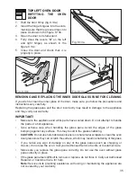 Предварительный просмотр 35 страницы DèLonghi D3VR 908-DF User & Installation Instructions Manual