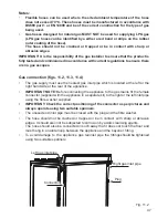 Предварительный просмотр 47 страницы DèLonghi D3VR 908-DF User & Installation Instructions Manual