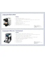 Preview for 4 page of DèLonghi DCF6212TTC Brochure & Specs