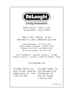 Предварительный просмотр 9 страницы DèLonghi DCG59 Series Instruction Manual