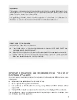 Preview for 3 page of DèLonghi DEF909IND Nstallation And Service Instructions