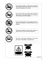 Preview for 21 page of DèLonghi DEGH60BG Installation And Service Instructions Use And Care Instructions