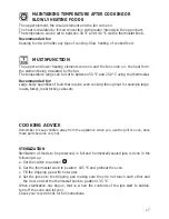 Предварительный просмотр 17 страницы DèLonghi DSC 95 DF User Operating Instructions Manual