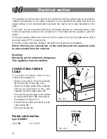 Предварительный просмотр 42 страницы DèLonghi DSC 95 DF User Operating Instructions Manual