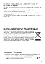 Preview for 3 page of DèLonghi DTC 95 E User Operating Instructions Manual