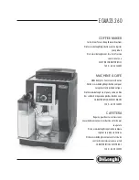 Preview for 2 page of DèLonghi ECAM23260 Quick User Manual