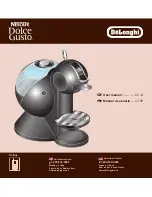 Предварительный просмотр 1 страницы DèLonghi EDG400 B Melody II User Manual