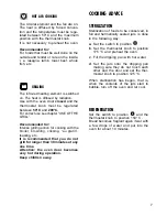 Preview for 7 page of DèLonghi ESF 461 ST User Operating Instructions Manual