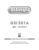 Предварительный просмотр 1 страницы DèLonghi GSI501A User Operating Instructions Manual