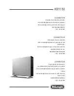 DèLonghi HCX9115E Instructions For Use Manual preview