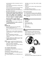 Предварительный просмотр 6 страницы DèLonghi KBI 3001 Instructions For Use Manual