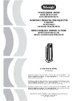 DèLonghi TCH6590ER Instructions For Use Manual preview