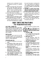 Preview for 4 page of DèLonghi TCH7090ER Instructions For Use Manual