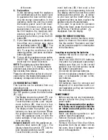 Предварительный просмотр 5 страницы DèLonghi TCH7090ER Instructions For Use Manual